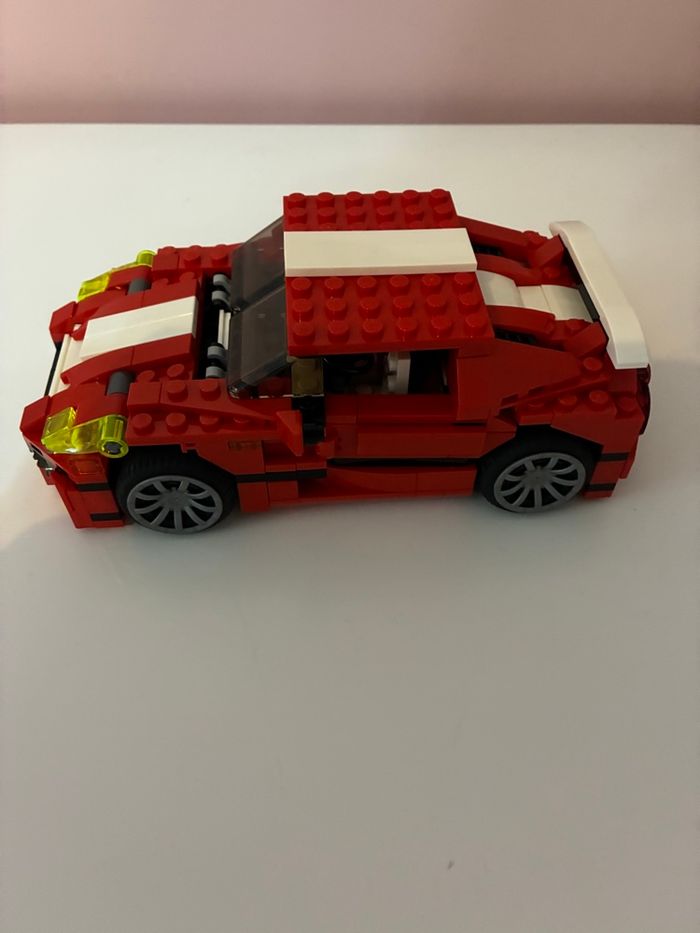Lego creator 31024 le bolide rouge voiture - photo numéro 3