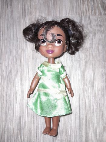 Mini poupée figurine tiana la princesse et la grenouille animator disney