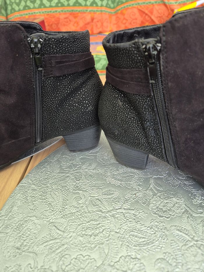 Bottines  daim - photo numéro 5