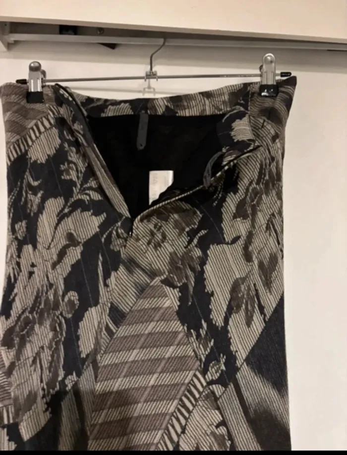 Robe bustier longue à motifs – Taille 40 - photo numéro 5