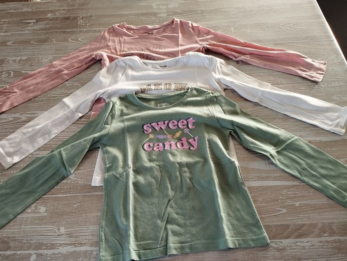 3 t-shirt manches longues 5 ans