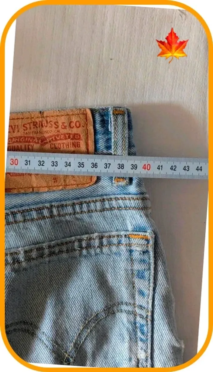 Jeans Levi's 516 vintage femme destroy 40 - photo numéro 10