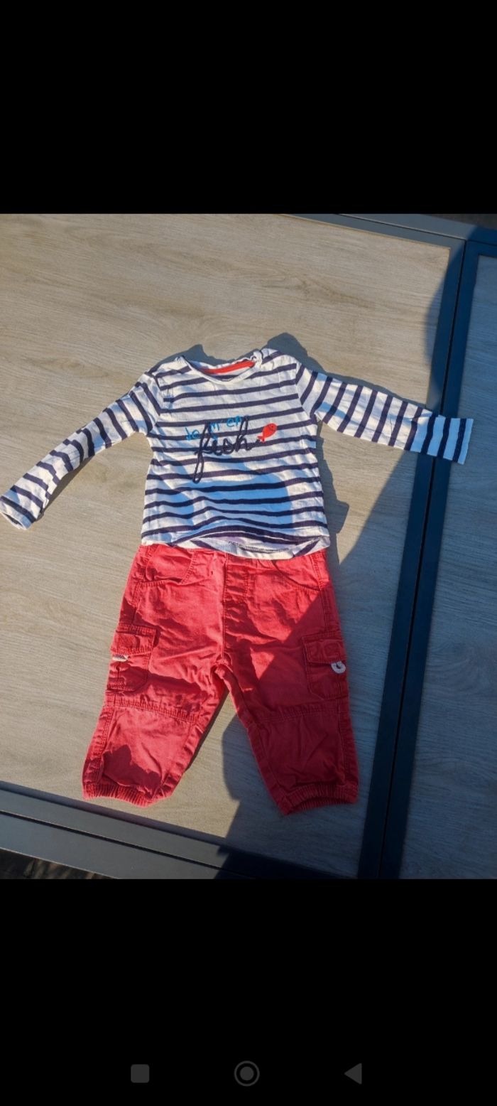 Ensemble garçon 12 mois