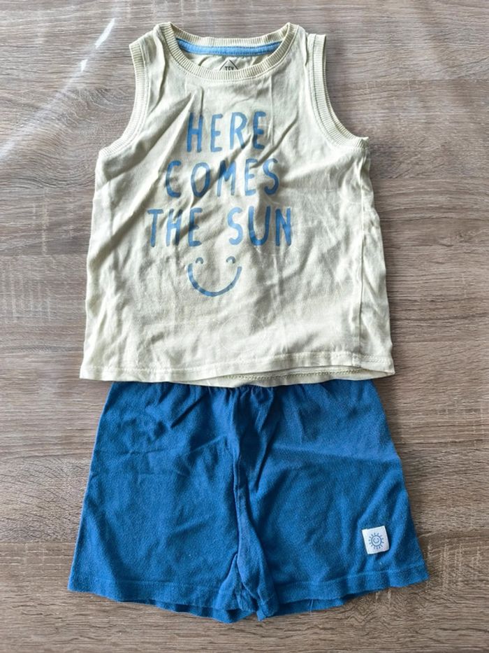 Ensemble été garçon 2 ans