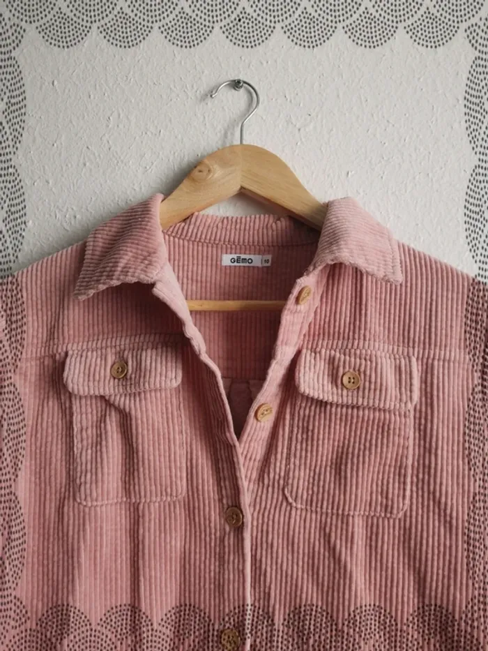 Chemise en velours Gémo 10 ans - photo numéro 3