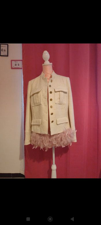 Veste tailleur tweed Mango
