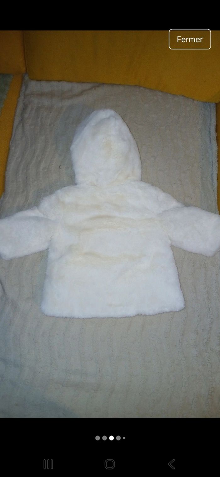 Veste fausse fourrure fille - photo numéro 3