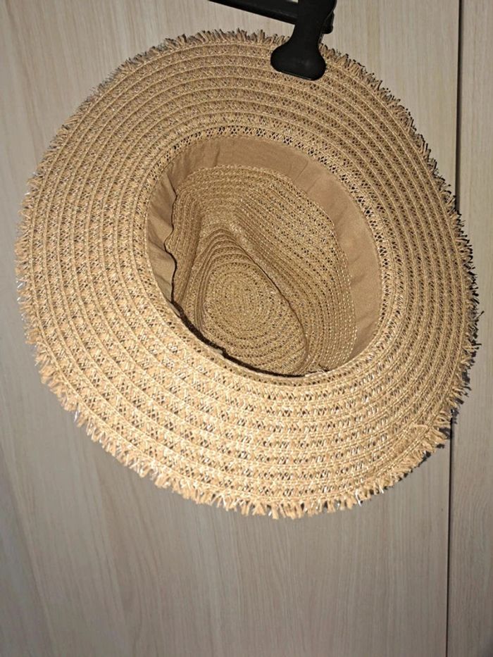 Chapeau Soleil - Bord noir (57 cm) - photo numéro 5