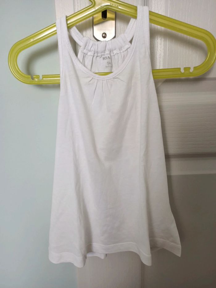 Tee shirt blanc 5 ans