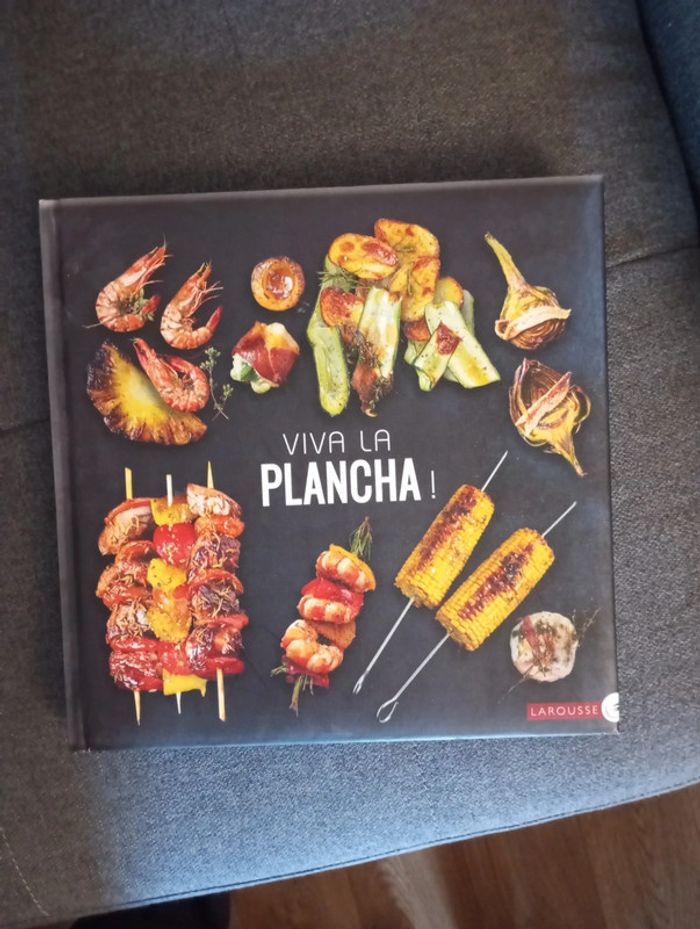 Livre de cuisine.recettes pour plancha