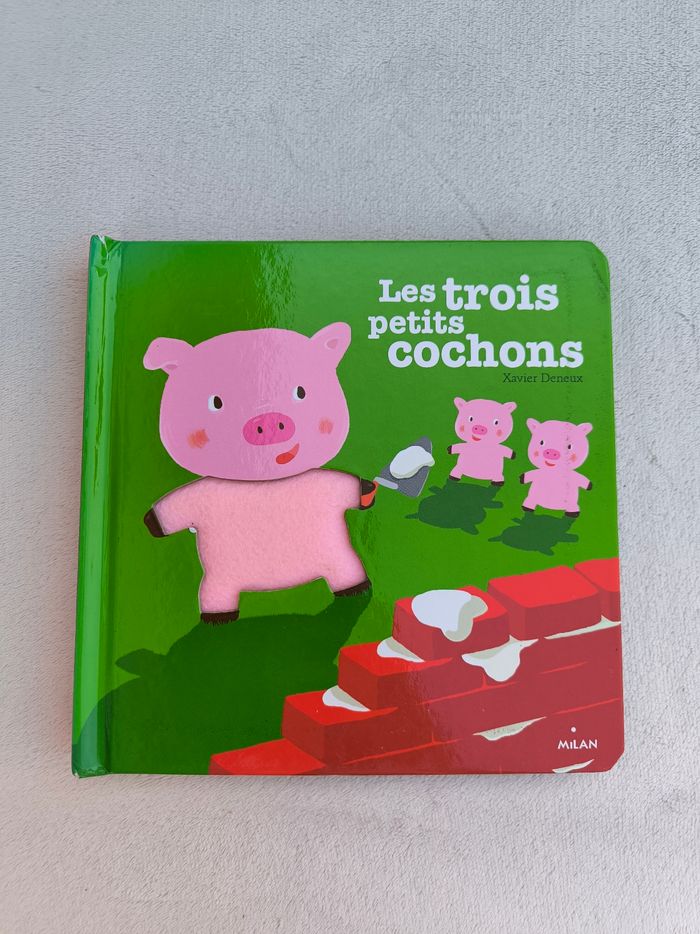 Livre Les trois petits cochons Milan - photo numéro 2