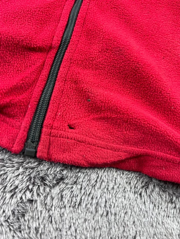 Pull polaire Starter rouge et noir à zip taille XL – Homme casual - photo numéro 12
