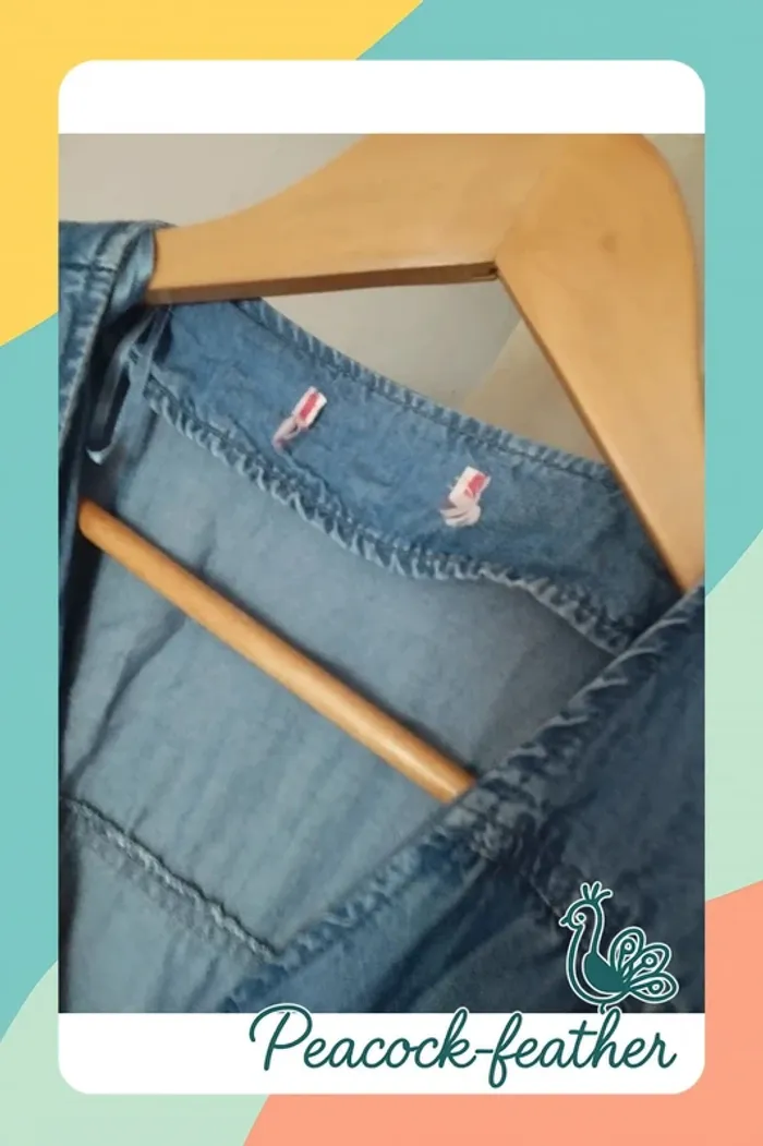 Combi pantalon jean camaïeu 42 - photo numéro 9