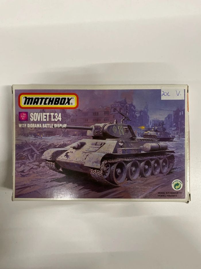 Matchbox T 34 Matchbox soviet t.34 - Matchbox - 12 ans | Beebs by Kiabi