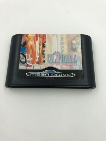 Jeu vidéo California sur console Sega Mega Drive