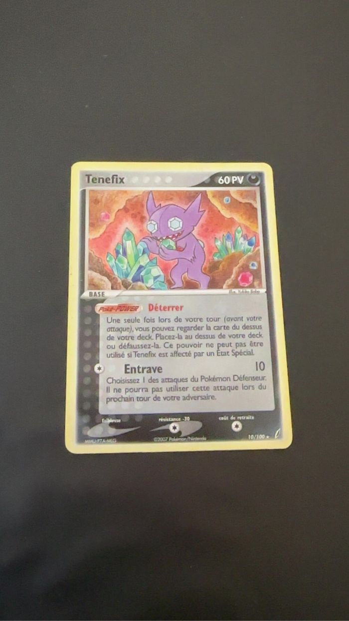 Tenefix 10/100 Reverse Ex Gardien de Crystal - photo numéro 2