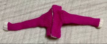 Gilet rose hiver Barbie