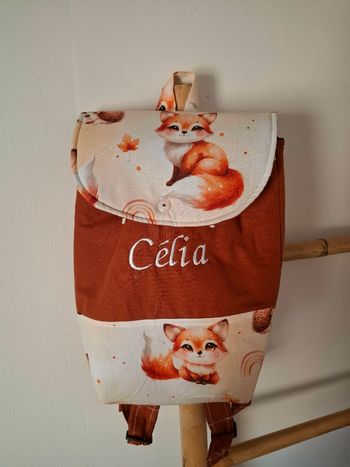 Sac à dos renard terracotta 