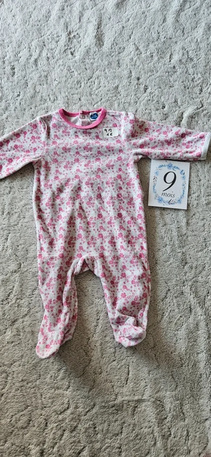 Pyjama fille 9 mois