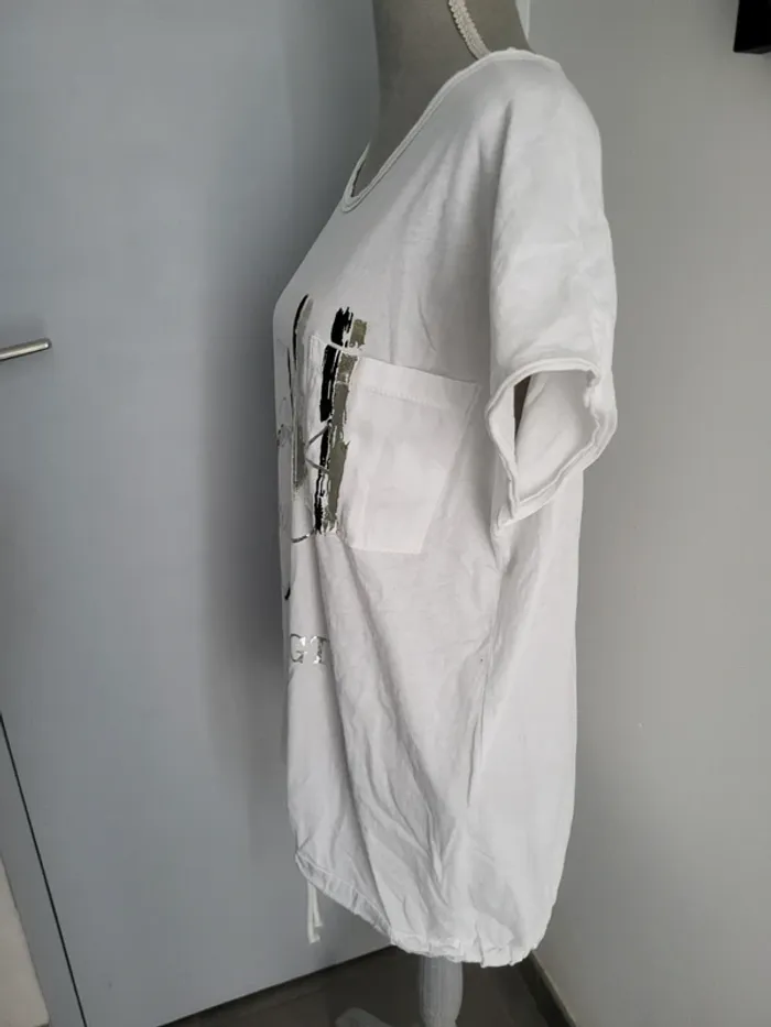 Tee-shirt long - photo numéro 4