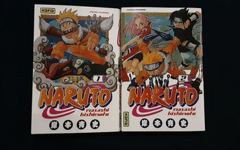 Tome 1 et 2 de Naruto