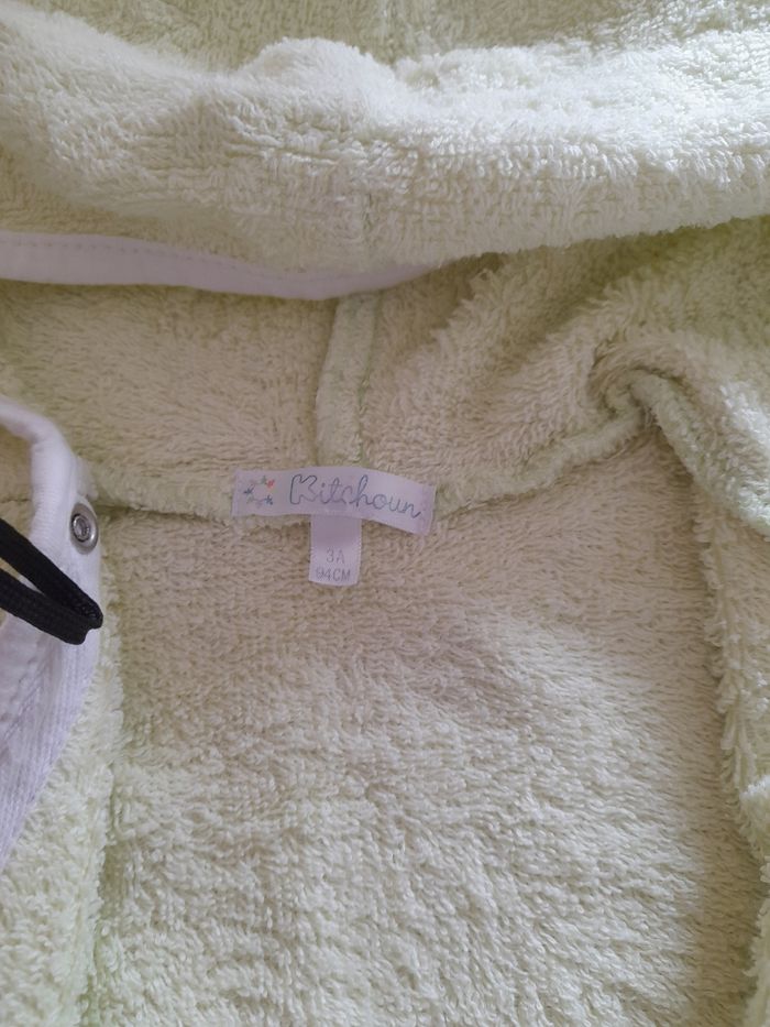 Sortie de bain vert anis - photo numéro 4