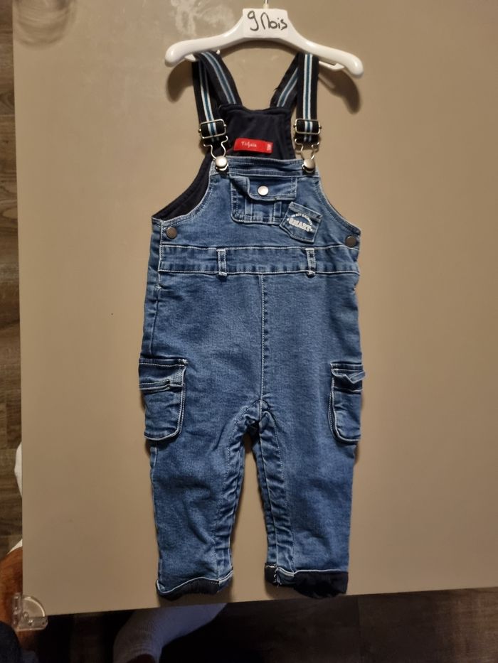 Salopette tissaia 9 mois