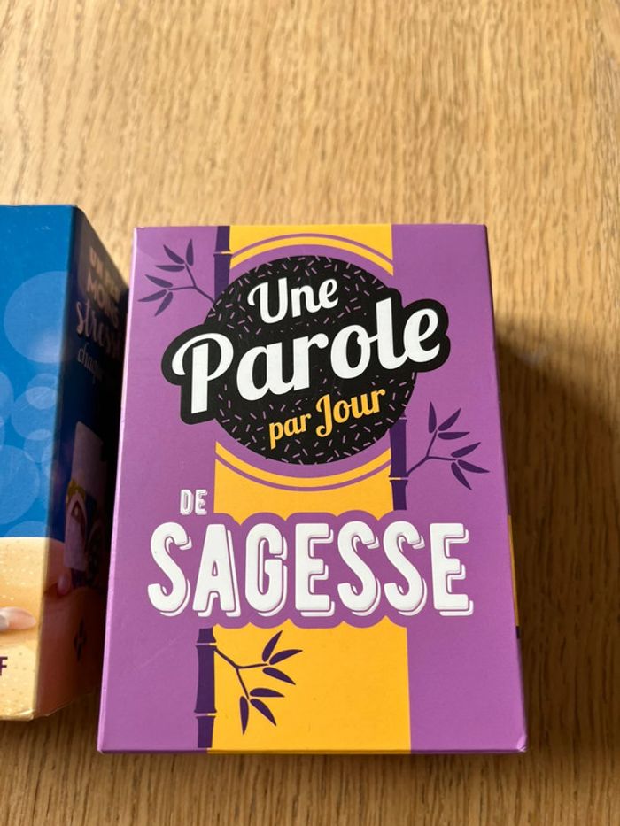 Lot éphéméride une parole par jour et un peu moins stressé - photo numéro 3