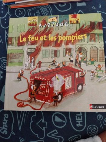 Kididoc. Le feu et les pompiers