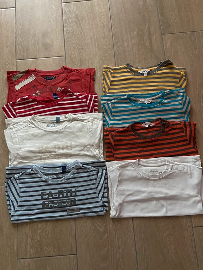 Lot de 8 t shirt ML