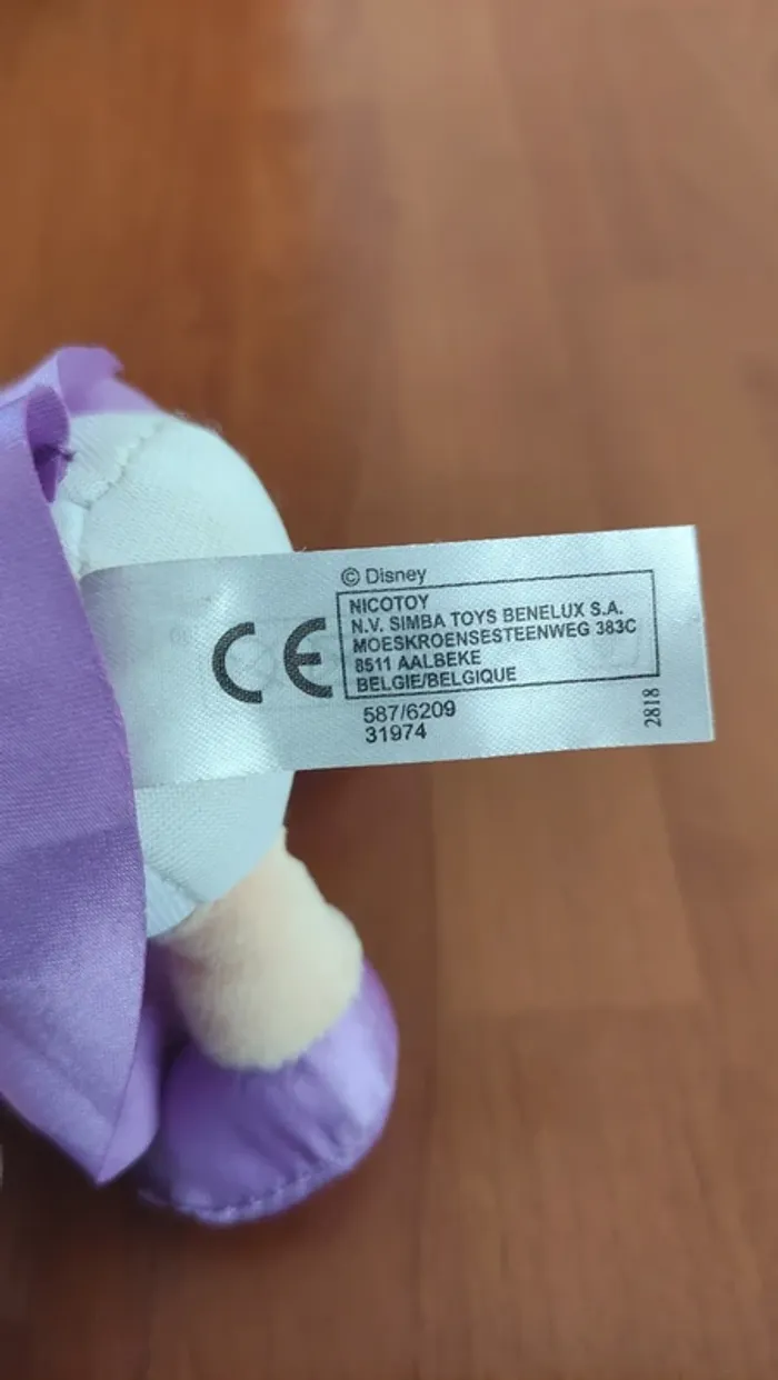 Peluche Disney Raiponce glitzie neuve - photo numéro 7