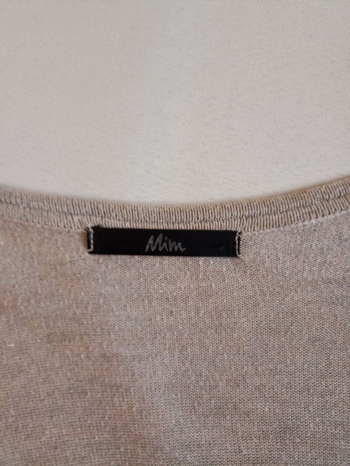 Gilet Long Beige / Nude - Cardigan Léger Chic & Tendance - photo numéro 5