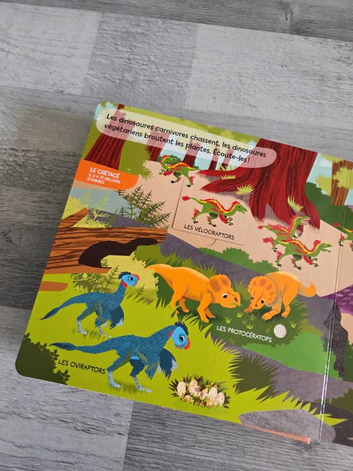 Livre mes premiers docs sonores les dinosaures - photo numéro 5