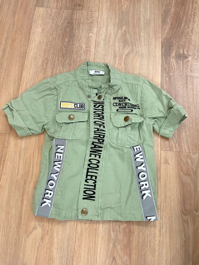 Chemise zip garçon 1ans
