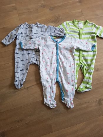 Lot de 3 pyjamas intersaison 3 mois