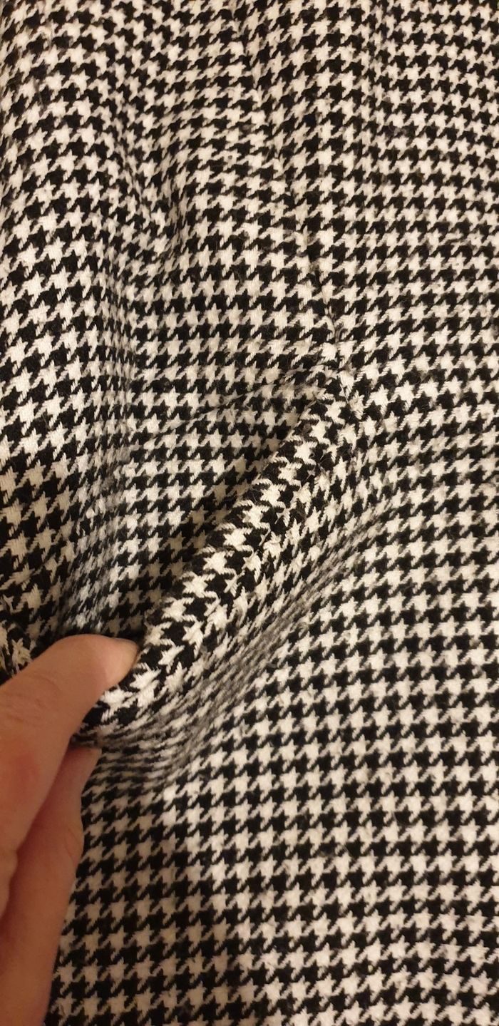 Manteau style pied de poule - photo numéro 4