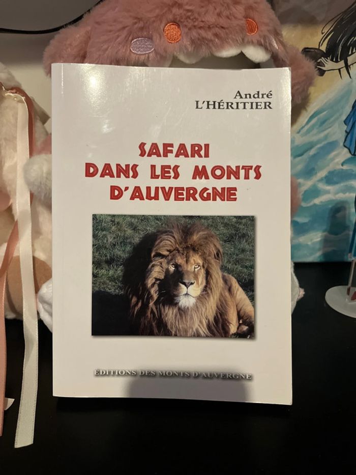 Livre : safari dans les monts d'Auvergne