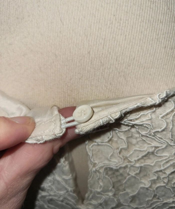 Robe dentelle blanche S - photo numéro 5