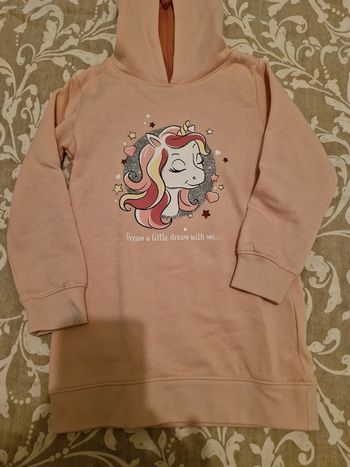 Pull à capuche licorne