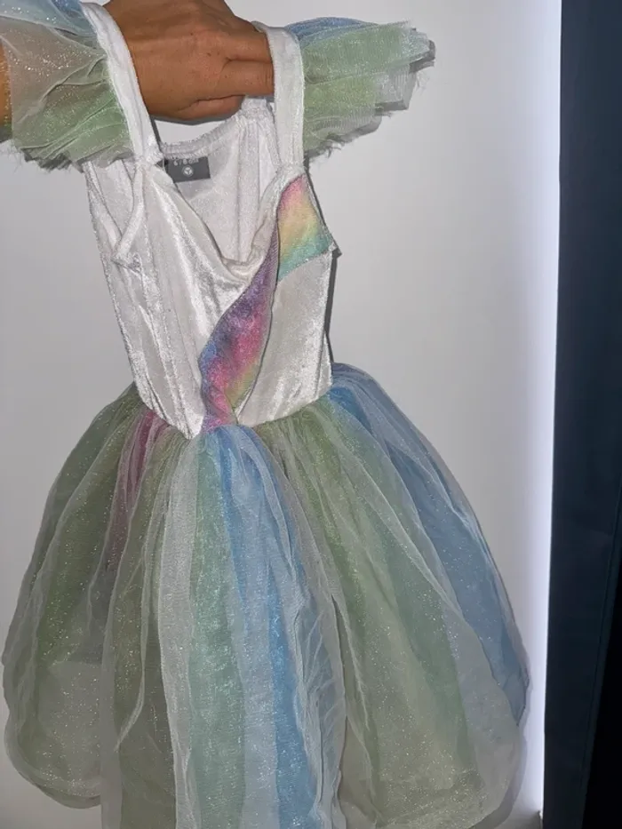 Robe de déguisement arc en ciel - photo numéro 5
