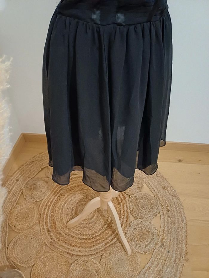 Robe noire cœur sexy H&M taille S 36 - photo numéro 4