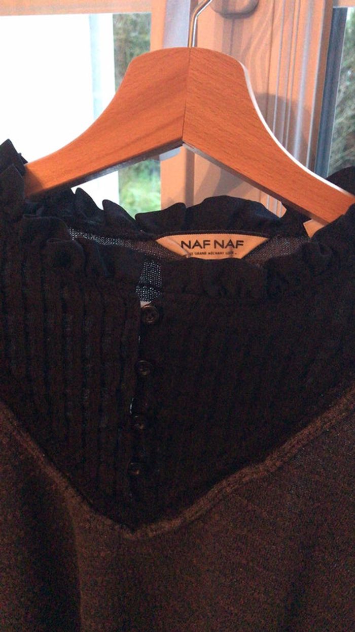 Pull naf naf kaki/ noir