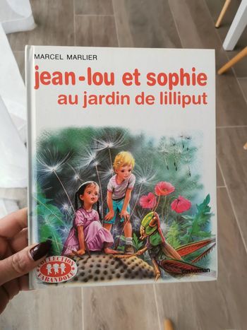 Livre Jean-lou et Sophie au jardin de liliput