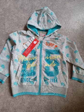 Gilet bóboli 2/3 ans neuf