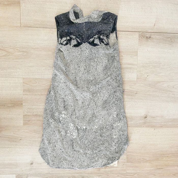 Garcia Jeans Robe estivale Noir/Blanc Femme Exclusive Summer Collection Vintage (Taille S) - photo numéro 2