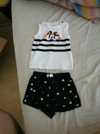 Ensemble mickey 9mois