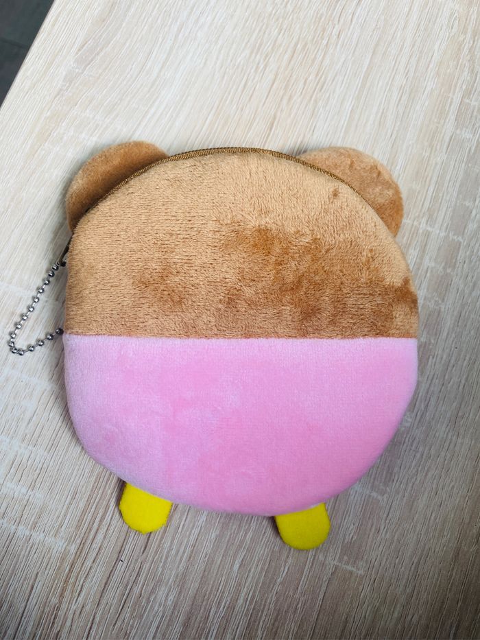 Porte monnaie tsum tsum pochette rangement minnie neuf rose cadeau fille - photo numéro 2