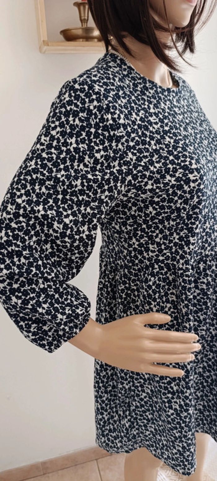 Robe mini fleurie lefties taille M - photo numéro 2