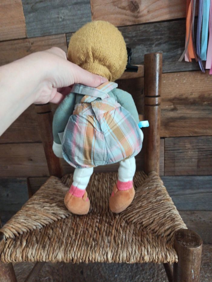 Peluche les coquettes moulin roty boy doll - photo numéro 7