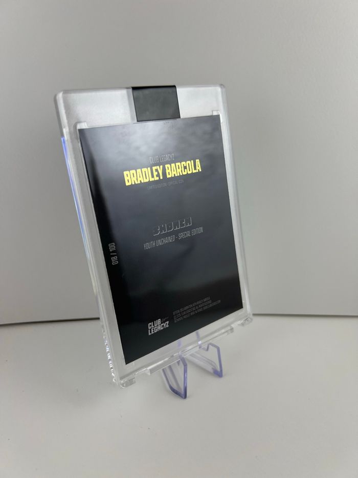 Carte Club Legacyz - Bradley Barcola 018/100 - photo numéro 3